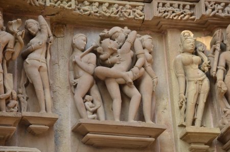 Кхаджурахо индия барельефы храма
