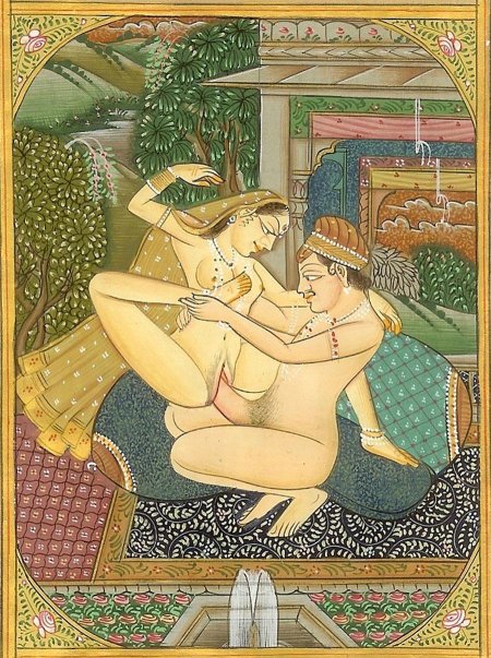 Индийские эротические миниатюры