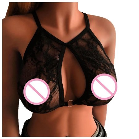 Бюстгальтер с вырезом для сосков