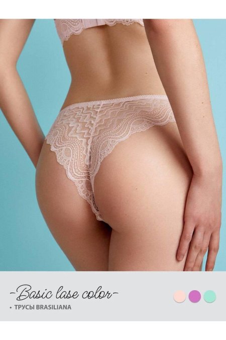 Кружевные трусы бразилиана