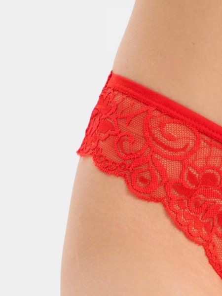 Красные трусы женские