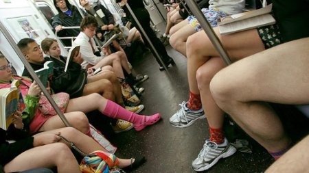 No pants subway