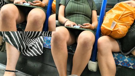 Вуайеризм под юбками в школе