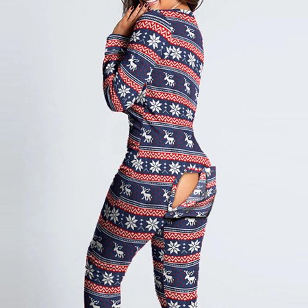 Пижама с пуговицами на попе