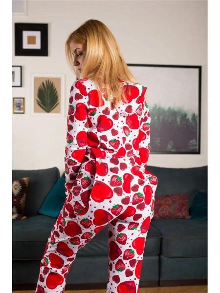 Пижама с открытой попой