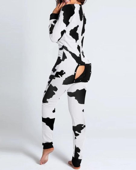 Пижама коровий принт