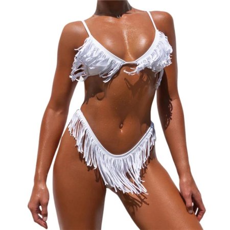 Купальник с бахромой