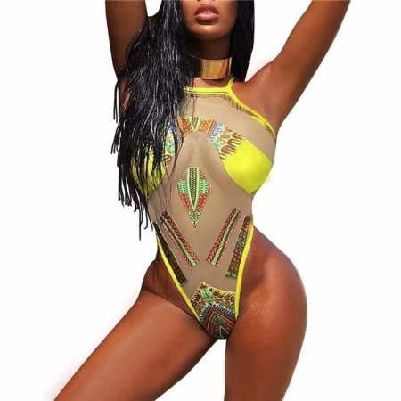 Купальник с африканским принтом