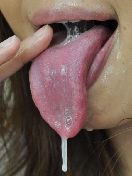 Женские слюни