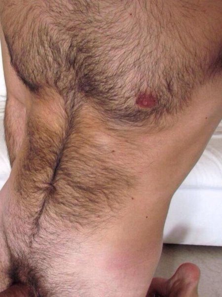 Мужские волосатые