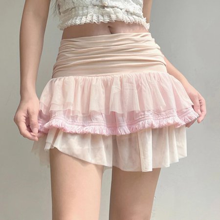 Юбка многослойная