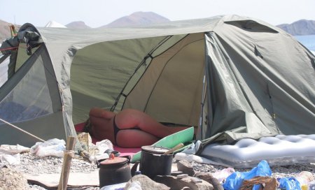 Отдых в палатках