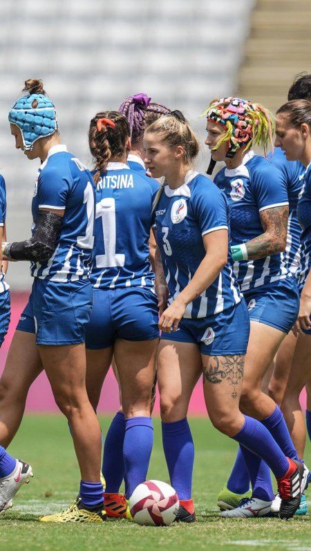 Женская команда регби