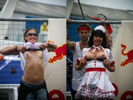 Голые болельщицы