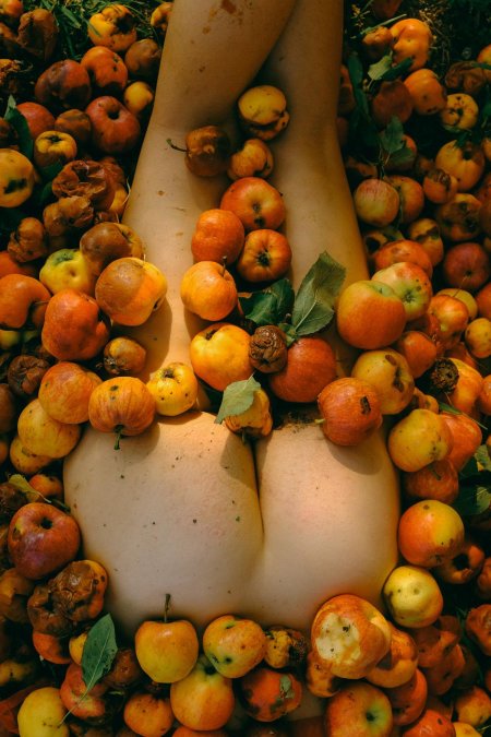 Фотосессия с фруктами