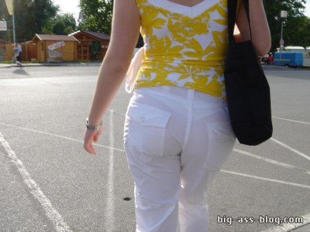 Просвечивающие брюки