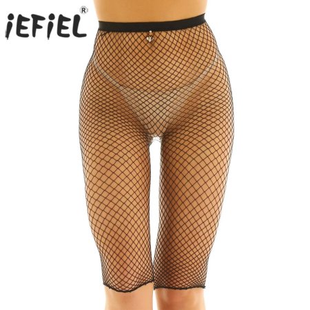 Шорты в сеточку женские