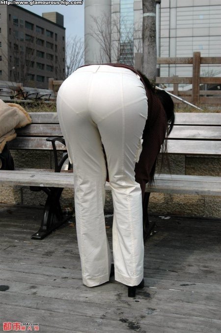 Visible panty lines vpl брюки