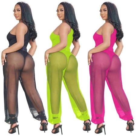 Прозрачный комбинезон