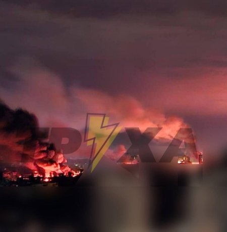 Пожар на лайнере