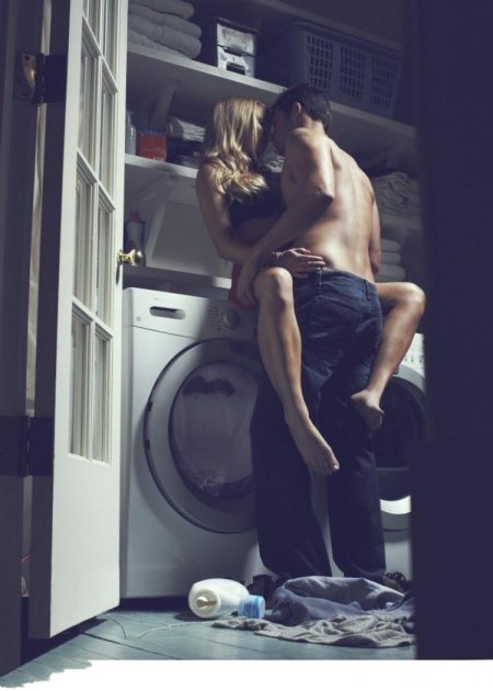 Открытая стиральная машина