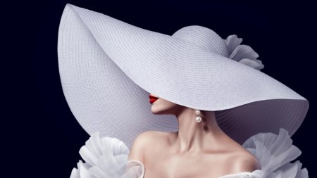 Дама в шляпе