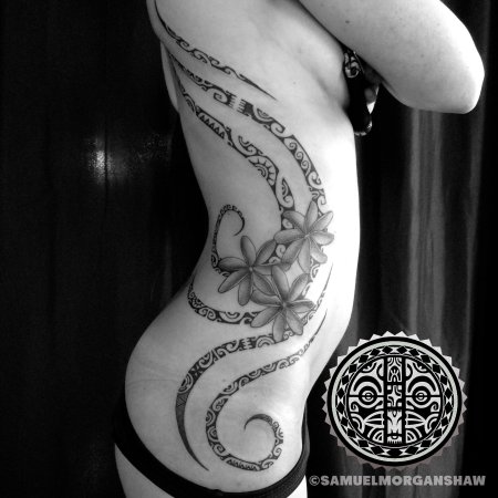 Полинезийские тату для девушек