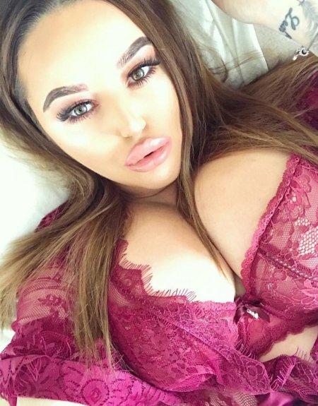 Девушки с пухлыми губами