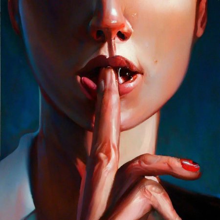 Палец во рту