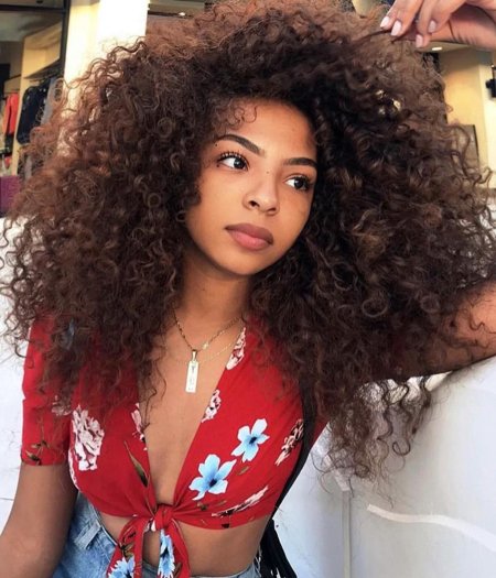 Кудри николь афро