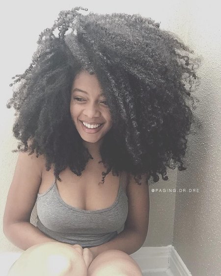 Афро волосы