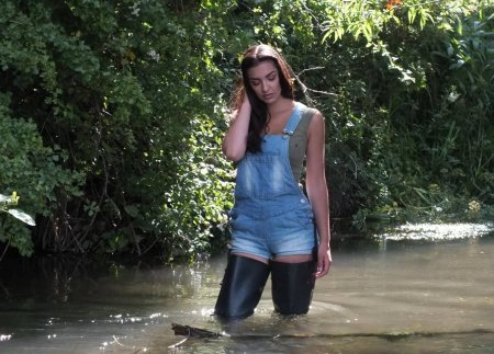 Waders wellies