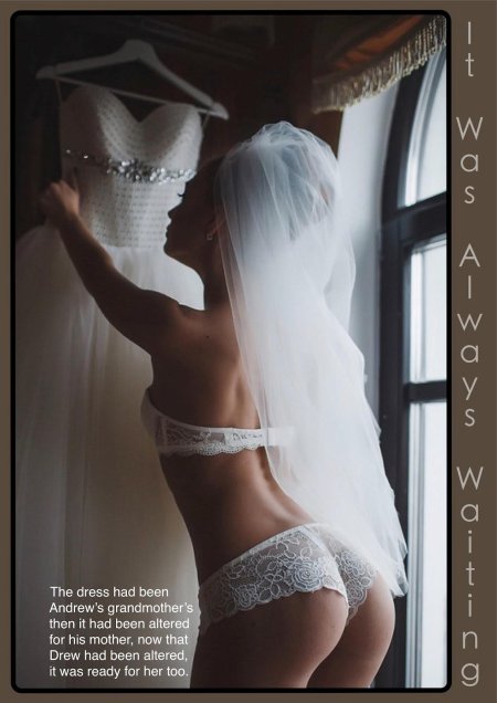 Фотосессия невесты в белье