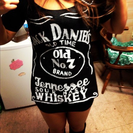 Майка джек дэниэлс женская