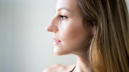 Нос с горбинкой римский профиль