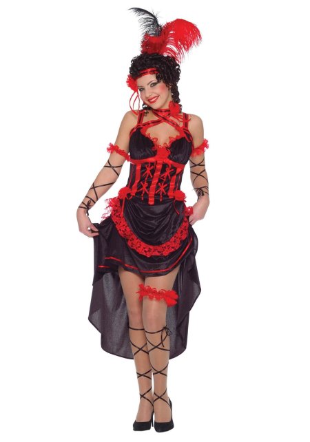 Костюм девушки кабаре