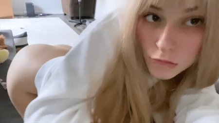 Блондинка порно