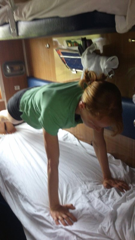 Девушки в поездах дальнего следования