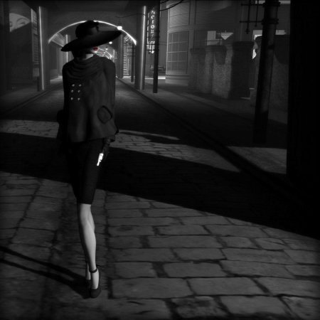 Девушка с зонтом