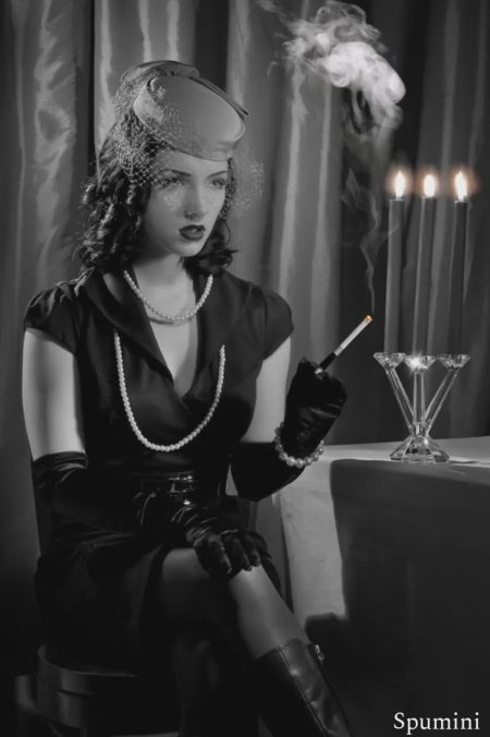 Нуар стиль женщины