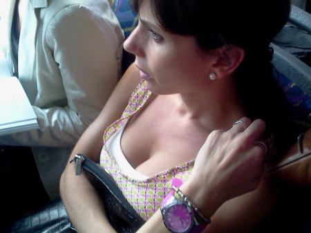 Засветила соски