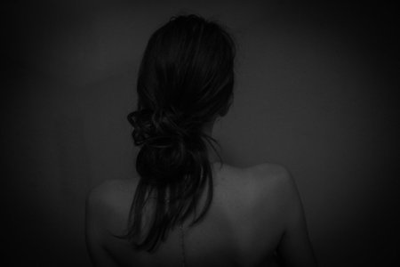 Девушка со спины