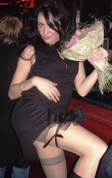 Чулки с поясом