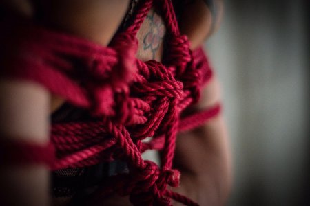 Техника связывания шибари