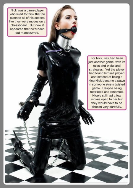 Металлический латекс бондаж