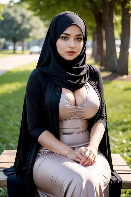 Большие сиськи мусульманки