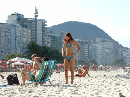 Пляж в бразилии копакабана люди