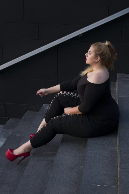 Plus size model каталина горских