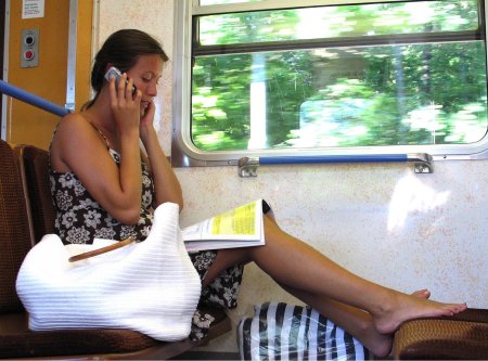 Босиком в поезде