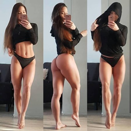 Фитнес-модель anna delyla